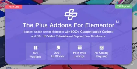 download THE PLUS ADDONS FOR ELEMENTOR free